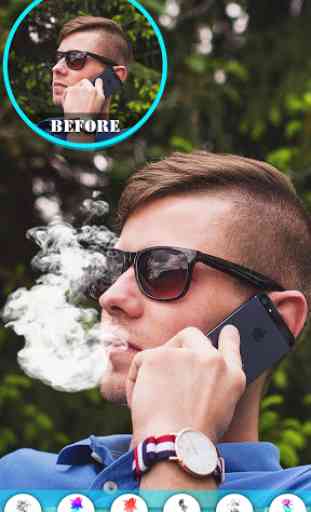 Smoke Effect Photo Editor 1