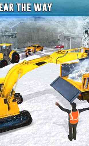 Snow Driving Rescue Plow Excavator Crane Operator 2
