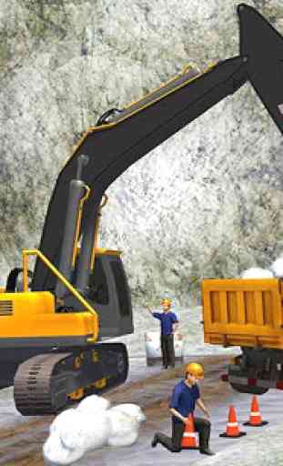 Snow Excavator Machine - Construction Crane 2019 1