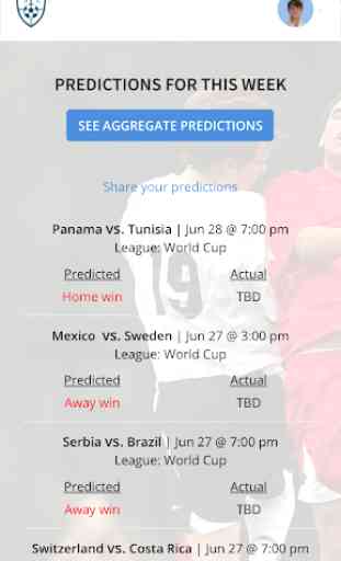 Soccer Predictor Leagues 2