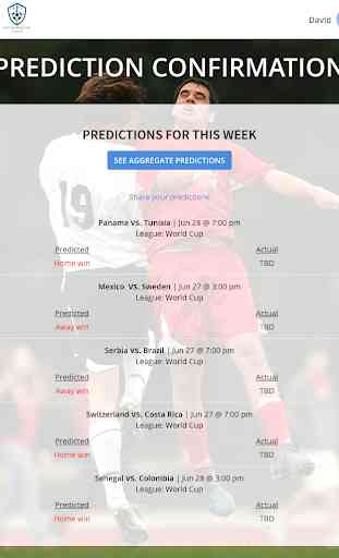 Soccer Predictor Leagues 4