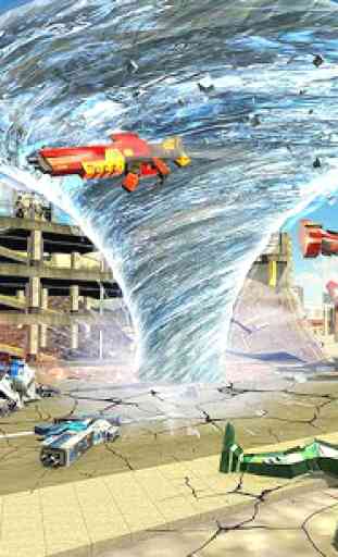 Tornado Robot Transforming Games: Robot Wars 1
