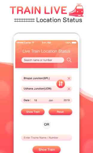 Train Live Location -Train PNR Status  2