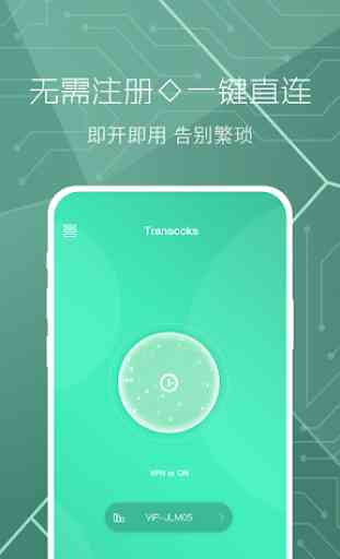 Transocks Free VPN for Chinese to visit China 3