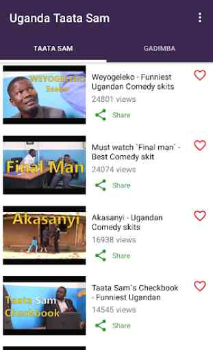 Uganda Taata Sam - Katusekemu Comedy Skits 1
