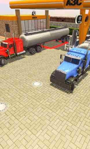 US Oil Tanker Truck: Driving Truck Simulator 2020 3