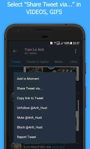 Video & GIF Saver for Twitter 1