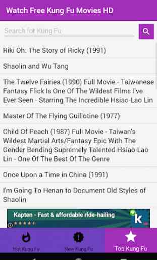 Watch Free Kung Fu Movies HD 1