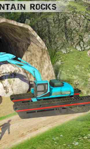 Water Surfer Excavator Crane 3D: Construction Site 3