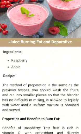 Weight loss juices 1