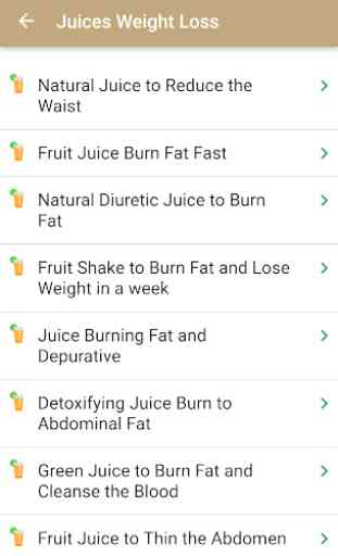 Weight loss juices 2