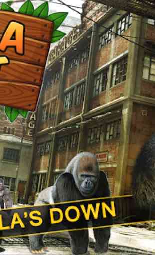 Wild Gorilla City Attack 1