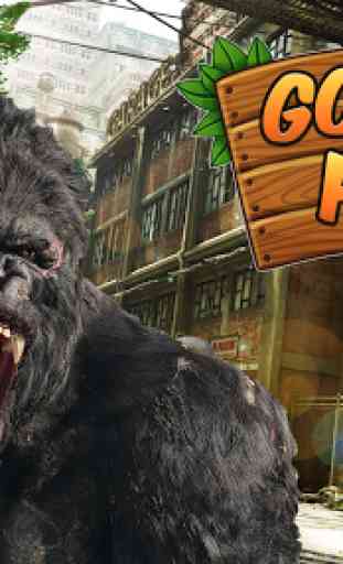 Wild Gorilla City Attack 2