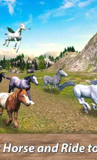 World of Wild Horses: Survival Simulator 1