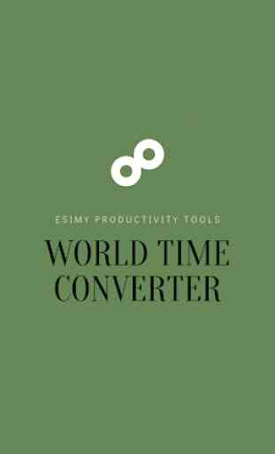 World Time Converter - Easy Timezone Conversion 1