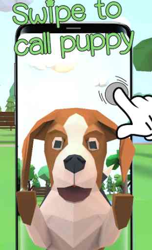 3D Cute puppy theme&Lovely dog wallpaper 3