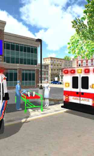Ambulance Driving Game: Rescue Driver Simulator 2