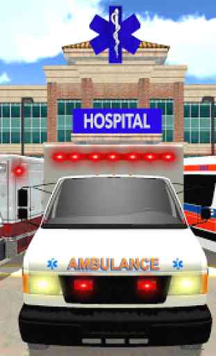 Ambulance Driving Game: Rescue Driver Simulator 4