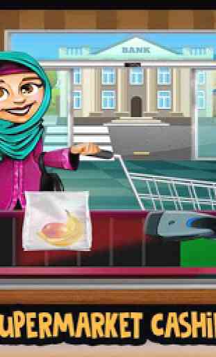 Bank ATM Cash Shopping Simulator: Super Mall Game 3