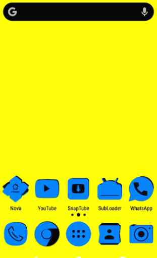 Blue and Black Icon Pack ✨Free✨ 1