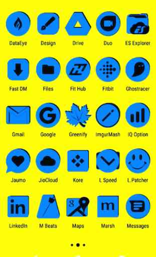 Blue and Black Icon Pack ✨Free✨ 3