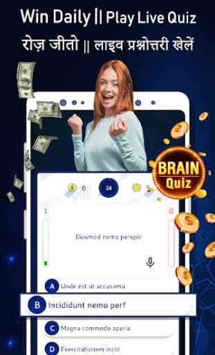 Brain Quiz : Live Quiz,Trivia & Win Prizes 3