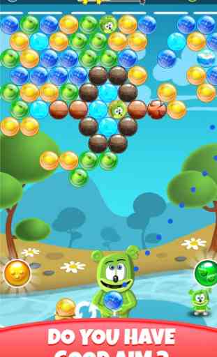 Bubble Gummy Drop! Pop Bubbles Gummy Bear Games 2