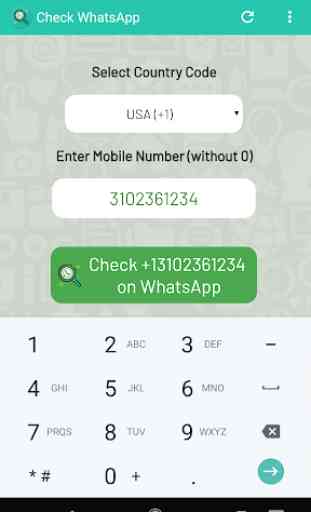 Check Number WA (for WhatsApp) 1