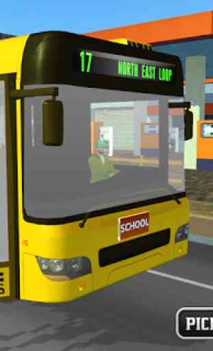 City School Bus Game 3D 3