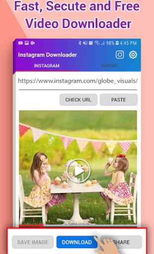 Download video for Instagram - Video downloader 2