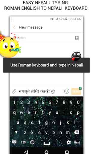 Easy Nepali Typing - English to Nepali Keyboard 2