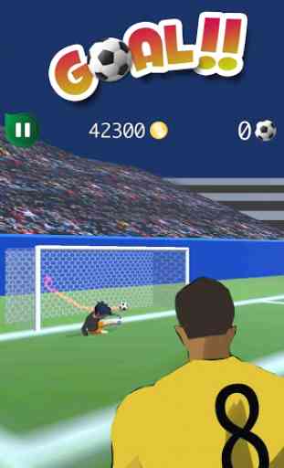 Eleven Goal - 3D Football Penalty Shootout Game 2