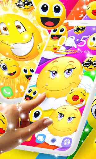 Emoji live wallpaper 3