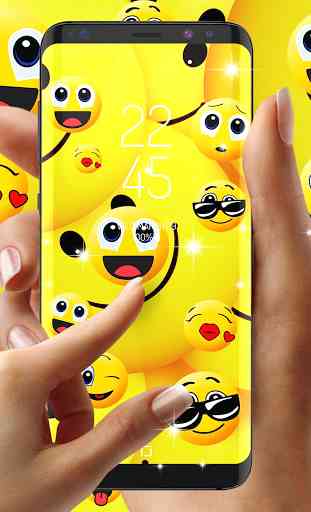 Emoji live wallpaper 4