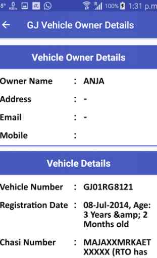 GJ Vehicle Owner Details 2