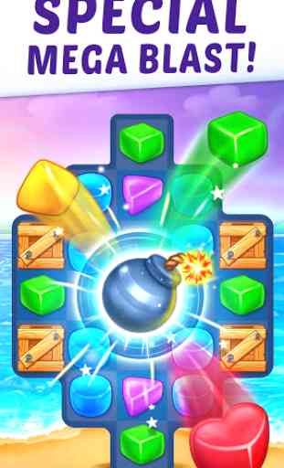 Gummy Paradise - Free Match 3 Puzzle Game 2