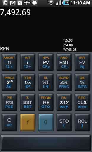HD Financial Calculator Silver 3
