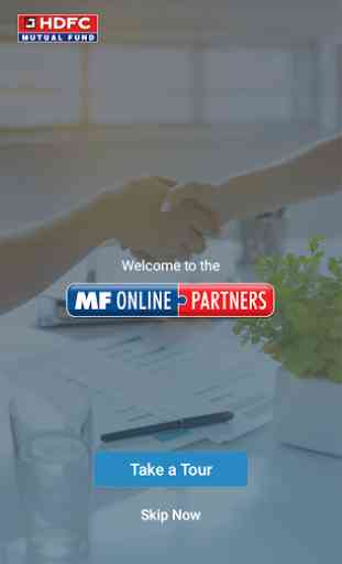 HDFC MFOnline Partners Mutual Fund Distributor App 1