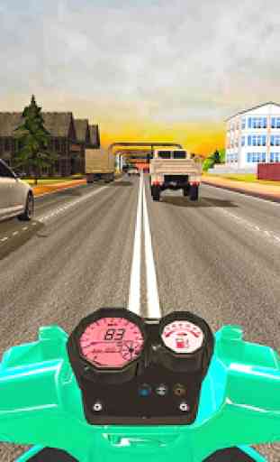 Highway Traffic Rider - 3D Bike Racing 1