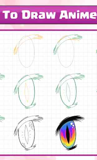 How to Draw Anime Eyes 4