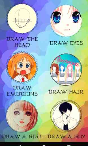 How to draw anime step by step 2