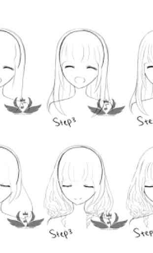 How To Draw Hair 1