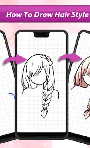 How To Draw Hair Style 2