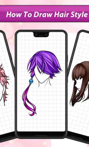 How To Draw Hair Style 4
