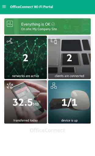 HPE OfficeConnect Wi-Fi Portal 1