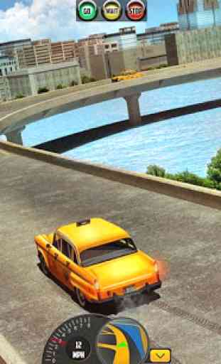 HQ Taxi Driving 3D 2