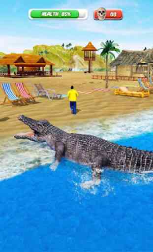Hungry Crocodile Attack 3D: Crocodile Game 2019 4
