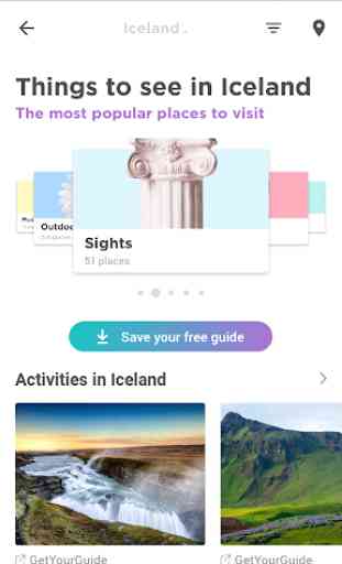 Iceland Travel Guide in English with map 2