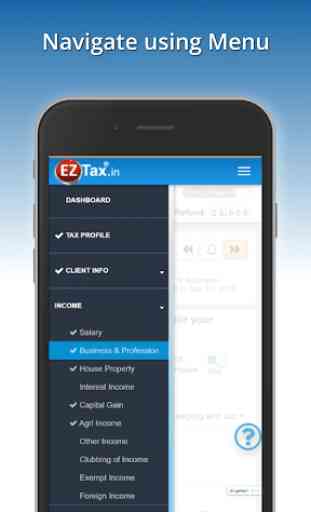 Income Tax Return, ITR eFiling App 2019 | EZTax.in 2