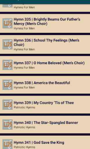 LDS Hymns Tunes (choir backup offline) 3